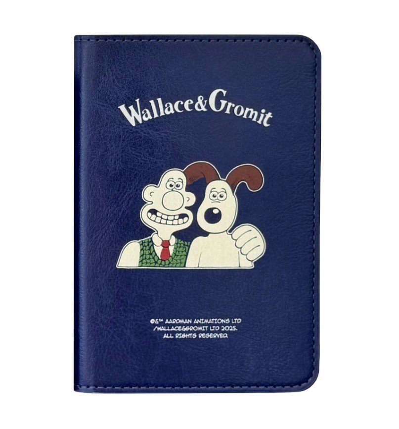 Colley Wallace and Gromit Passport Case Smile