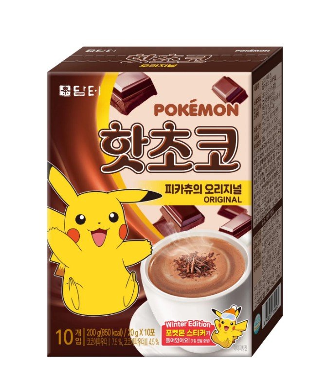 Damtuh Hot Chocolate Pikachu Original