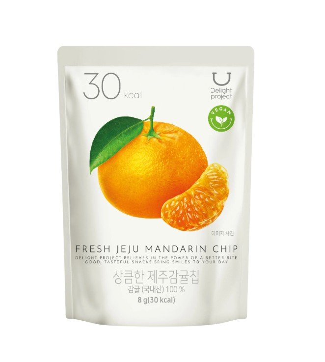 Delight project Fresh Jeju Mandarin Chip