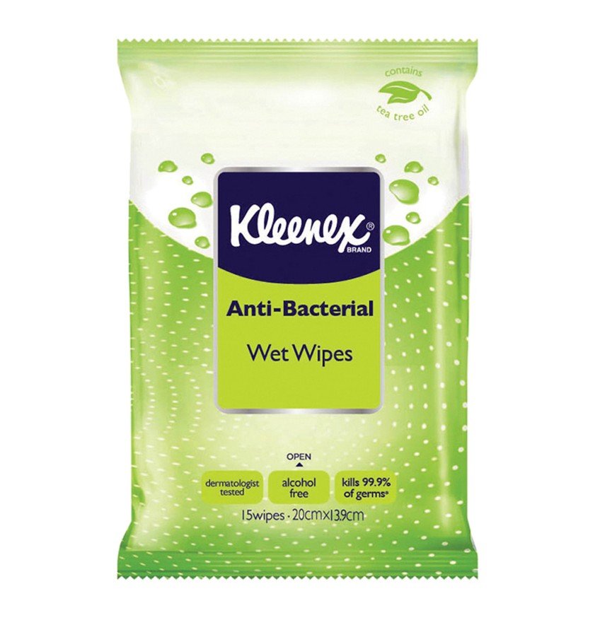 Kleenex Antibacterial Wet Wipes